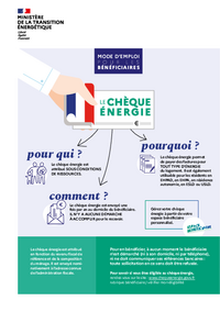MODE EMPLOI CHÈQUES ENERGIES POUR BÉNÉFICIAIRES