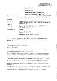 DÉLIBÉRATION CAUVALDOR