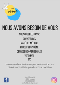 Lot of Solidarité, en faveur de l'Ukraine