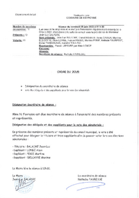PROCES VERBAL 09/06/2023