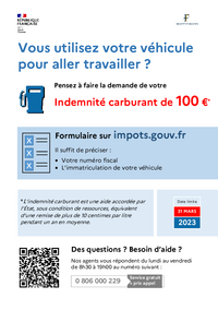 INDEMNITÉ CARBURANT