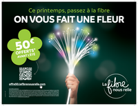 LA FIBRE OPTIQUE EST LA