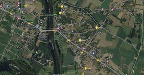 PLAN DES POTEAUX CHANGES