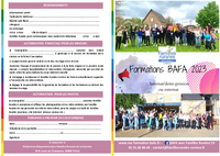 PROPOSITION PAR LA FFR FORMATIONS DU BAFA