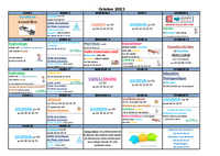 ACTIVITÉS MAISON DES AIDANTS OCTOBRE